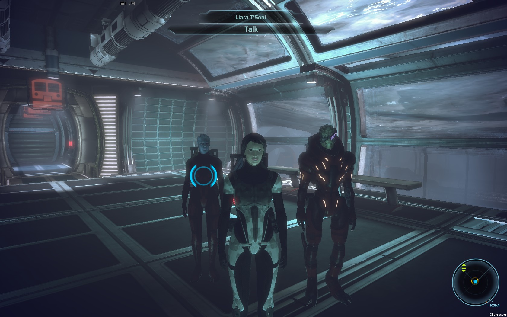 Mass Effect - Шепард и Лиара